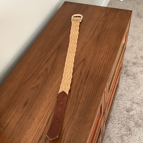 Braided rope and leather belt - Picture 5 of 5